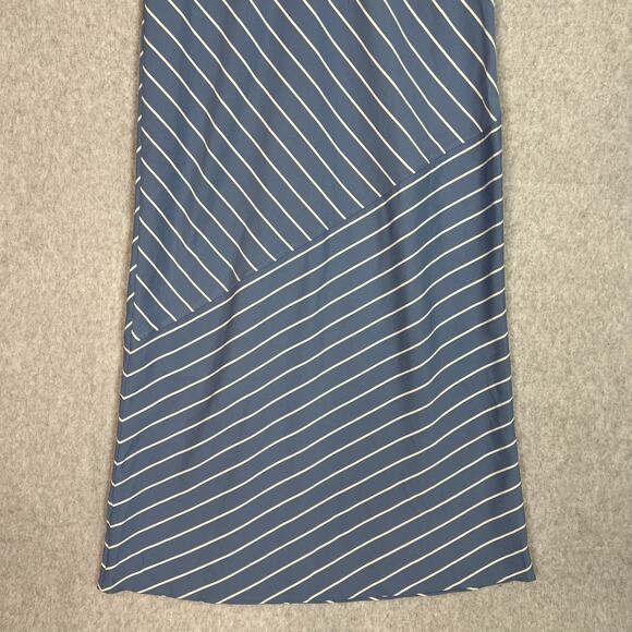 Jenni Kayne Vintage Blue Stripe Kendall Slip Midi Dress Size Small - Picture 7 of 10